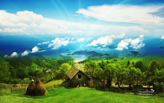 wallpaper free download nature. house free download mobile