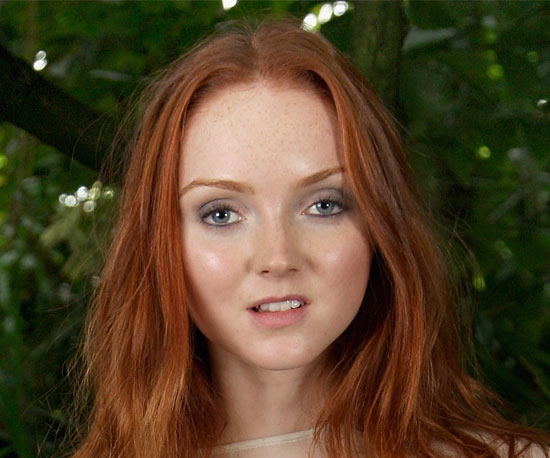 lily cole tattoo. Celebrities With Freckles